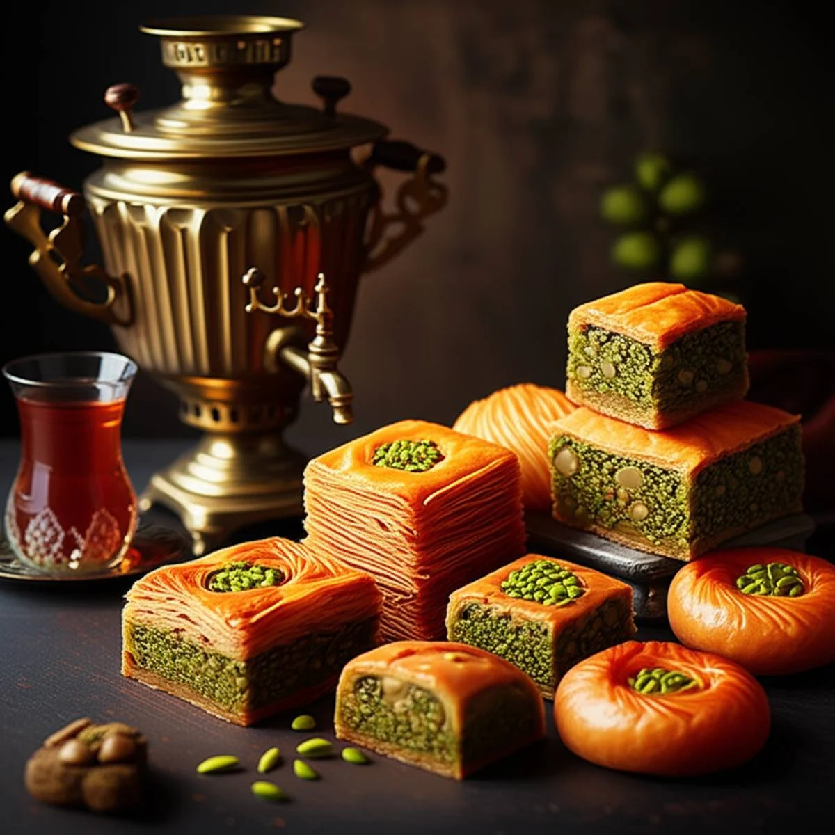 بهترین شیرینی های باکو فرهنگ چای