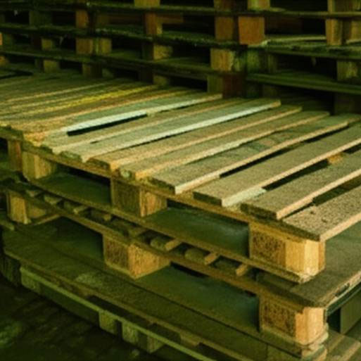 خطر کپک در پالت چوبی؛ راه حل پالت پلاستیکی