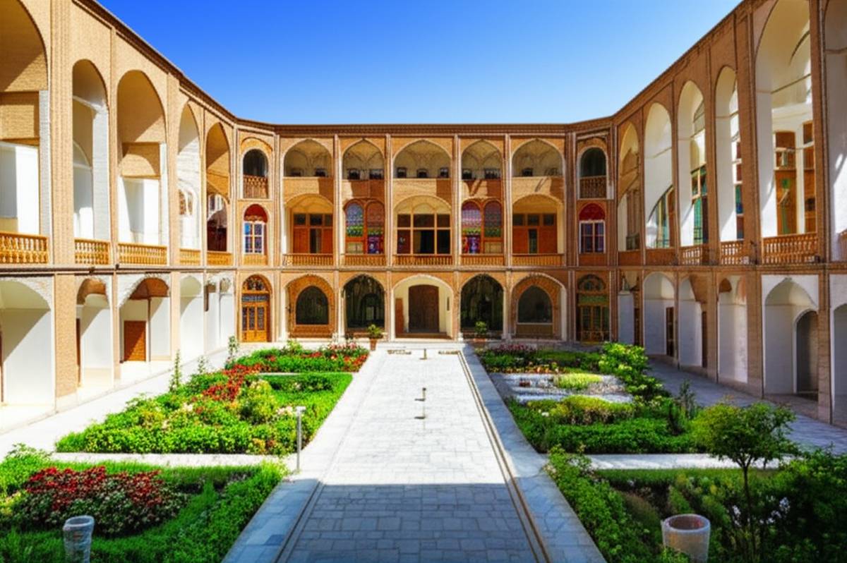 راهنمای کامل دسترسی به خانه طباطبایی ها در کاشان
