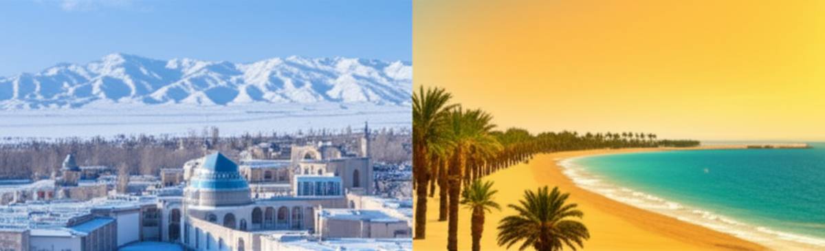 تبریز تا بوشهر - سفری شگفت انگیز از سرما به قلب گرما
