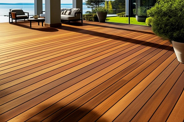 دکوراسیون | ساختمان کفپوش ترموود برای تراس