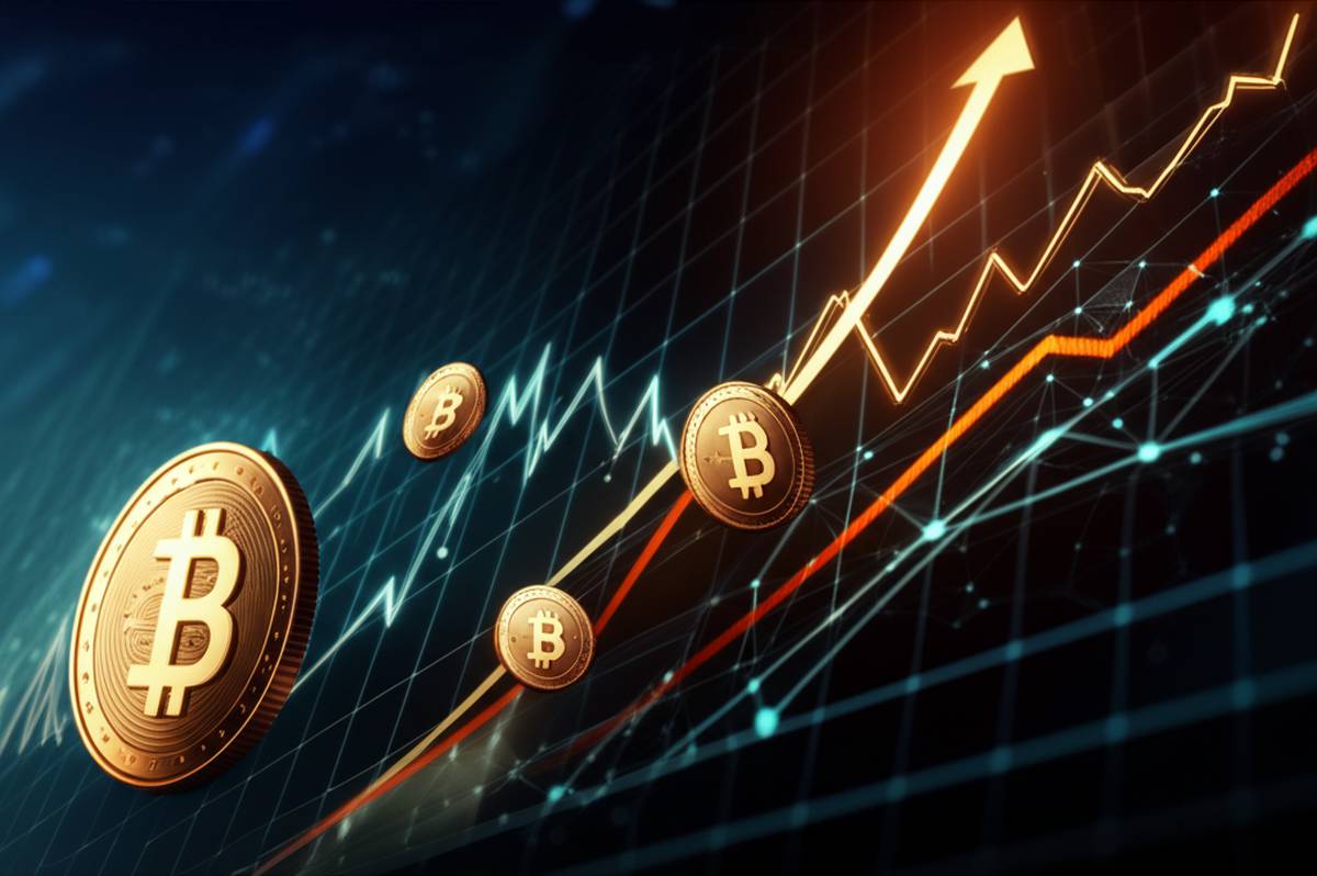 نمودار چارت بیت کوین لحظه ای: قیمت آنلاین و تحلیل BTC