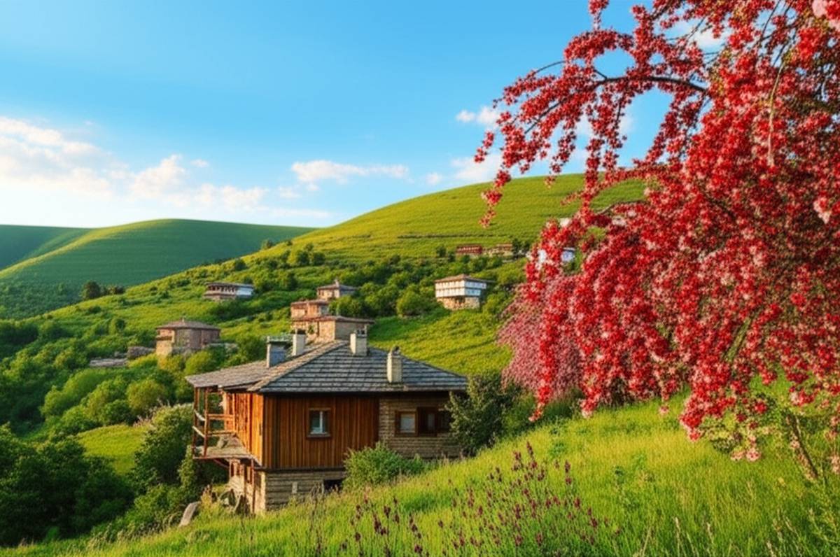 بهترین زمان سفر به روستای کیرازلی | تجربه سفری فراموش نشدنی