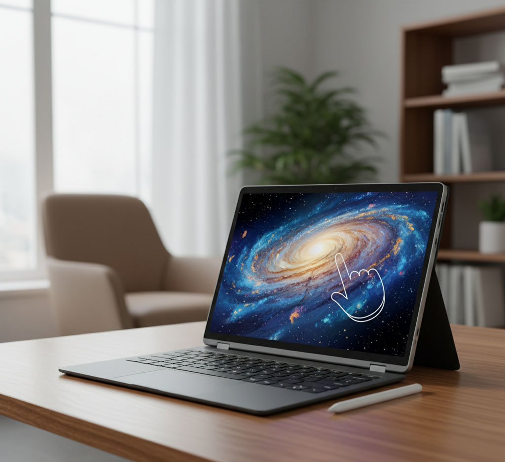 دیجیتال | طراحی مشاهده مدل های لپ تاپ لمسی