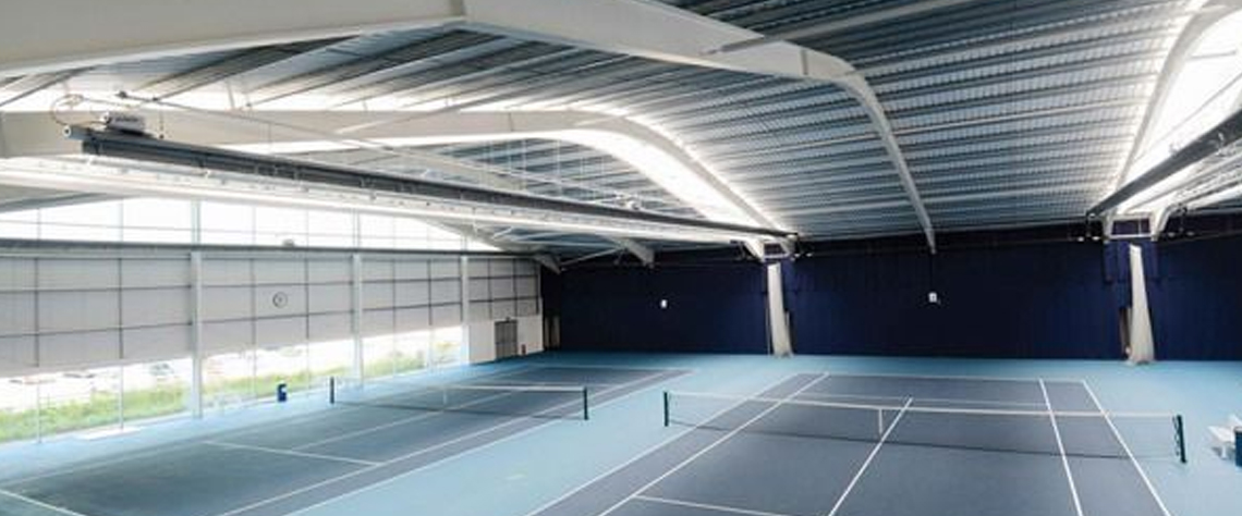سیستم‌های نور و تهویه در سوله ورزشی