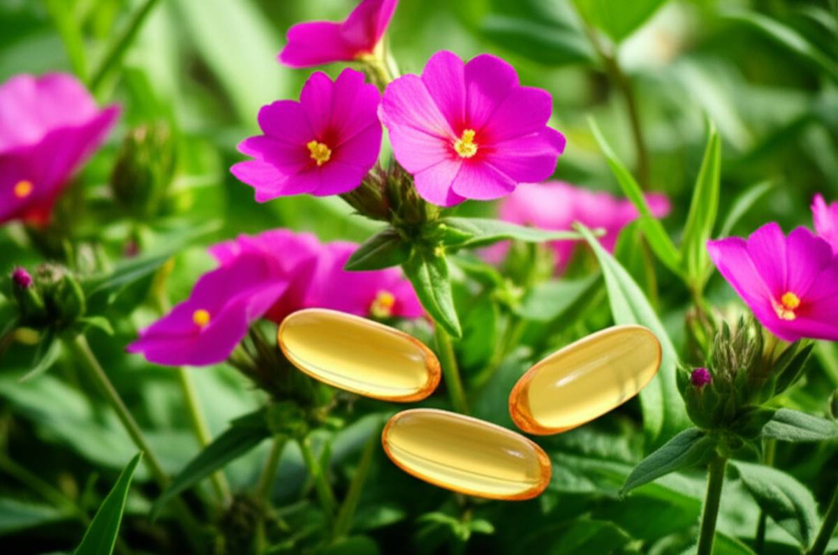 داروخانه | روغن نقد و بررسی کامل سافت ژل روغن گل مغربی 1000 میلی گرم ویتا تایم