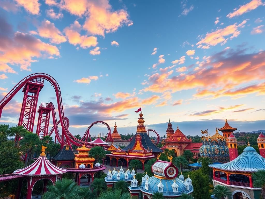 پارک موضوعی اونتورا اسپانیا | از بهترین پارک های جهان