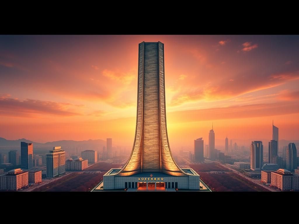 برج جوچه کره شمالی | بلندترین برج سنگی دنیا و نماد جوچه