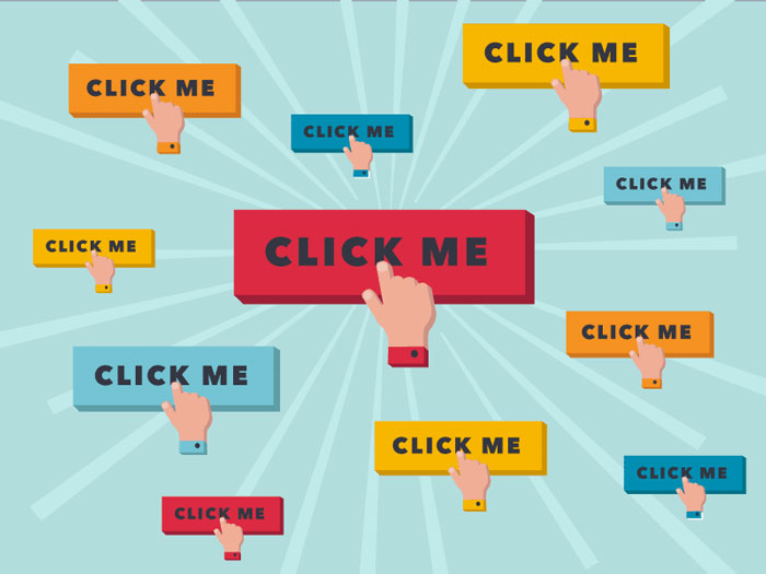 روانشناسی چیدمان دکمه‌های CTA در وب‌سایت