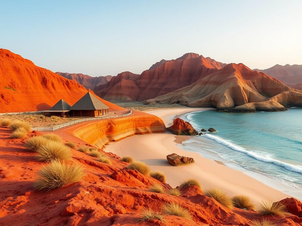 ۱۰ اقامتگاه بوم گردی برتر هرمز | راهنمای کامل سفر و رزرو