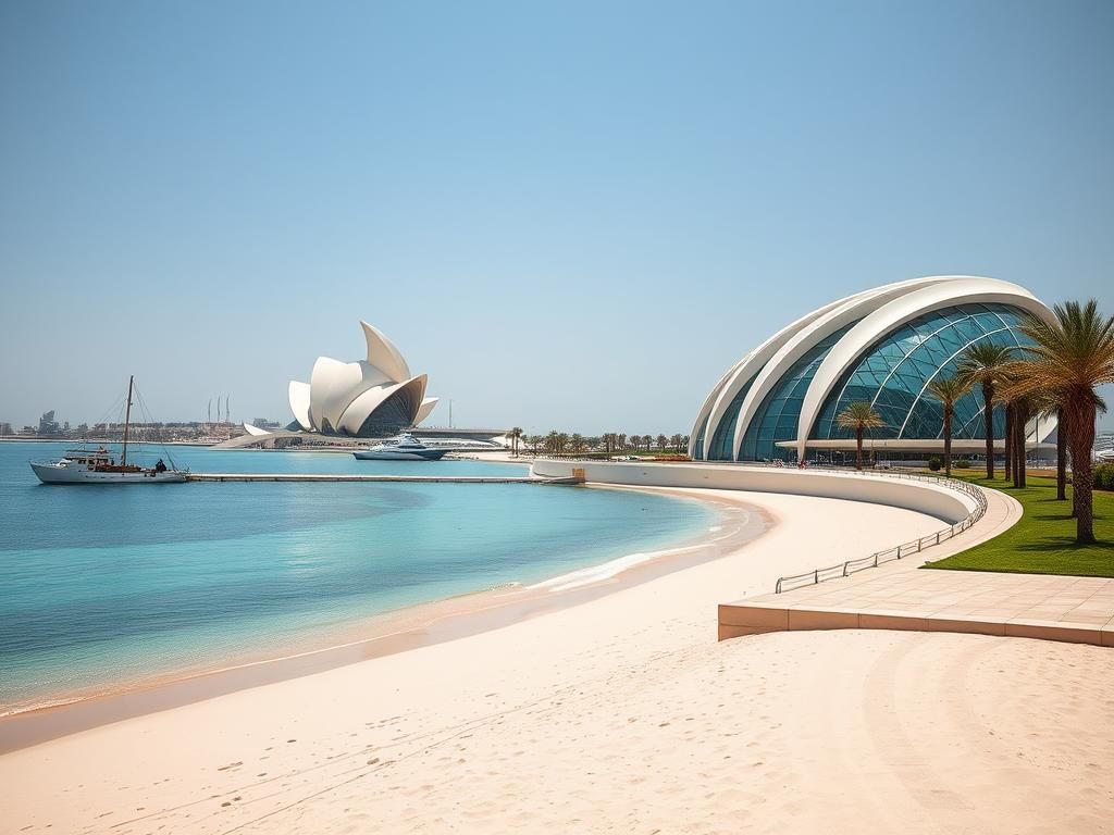 جزیره سعدیات ابوظبی | جاهای دیدنی و تفریحات لاکچری