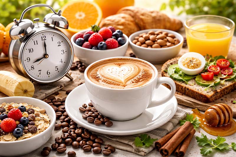 بهترین زمان خوردن کاپوچینو از نظر تغذیه