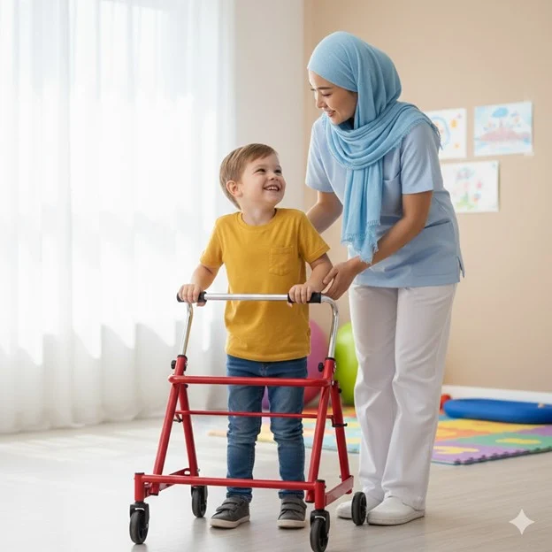 اهمیت مراقبت تخصصی از کودکان دارای ناتوانی حرکتی